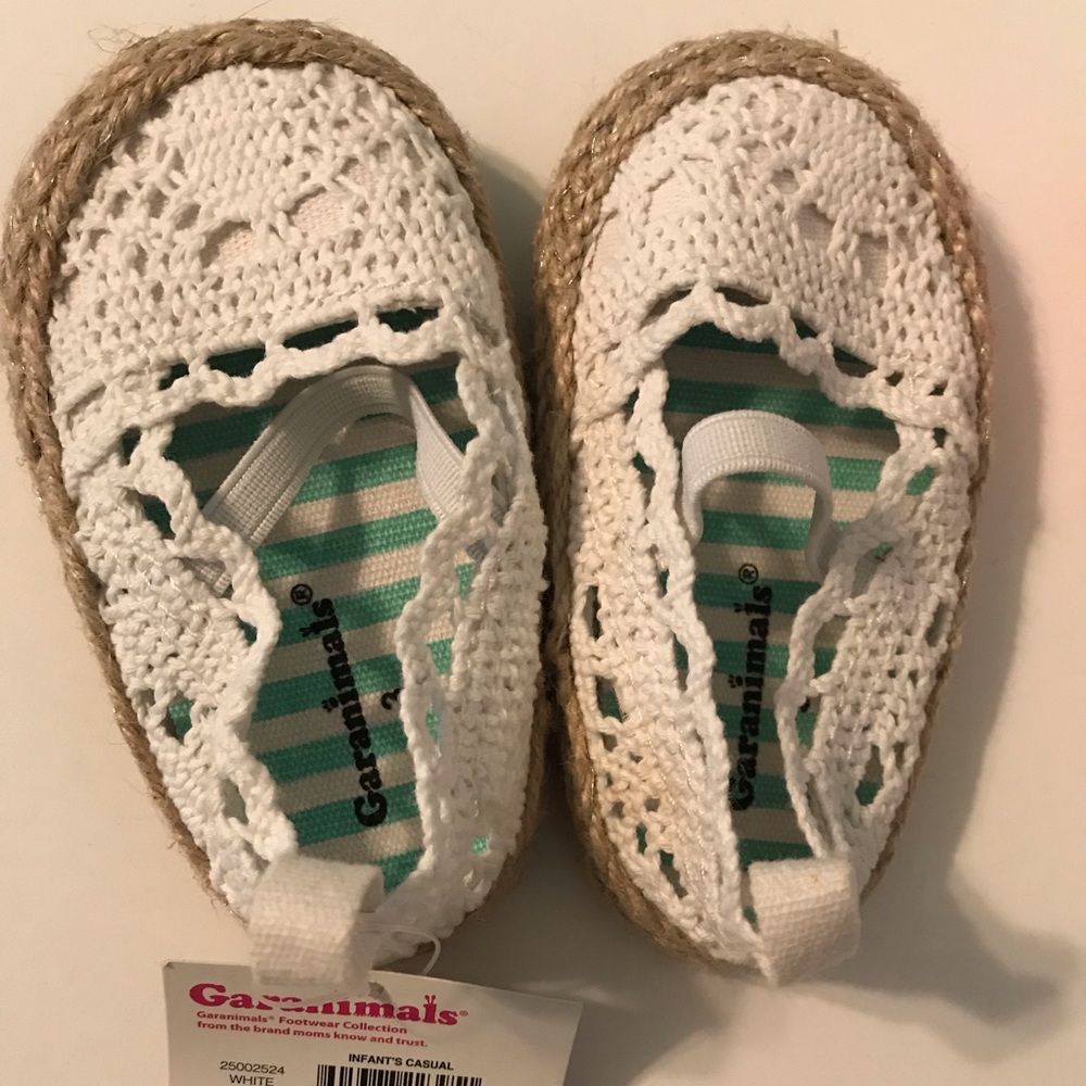 SALE!!! White Crochet Sandals NWT